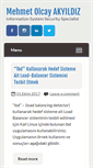 Mobile Screenshot of mehmetolcay.com